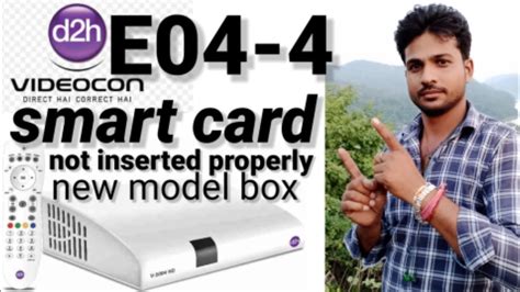 smart card not paired with box videocon d2h|Videocon d2h not working.